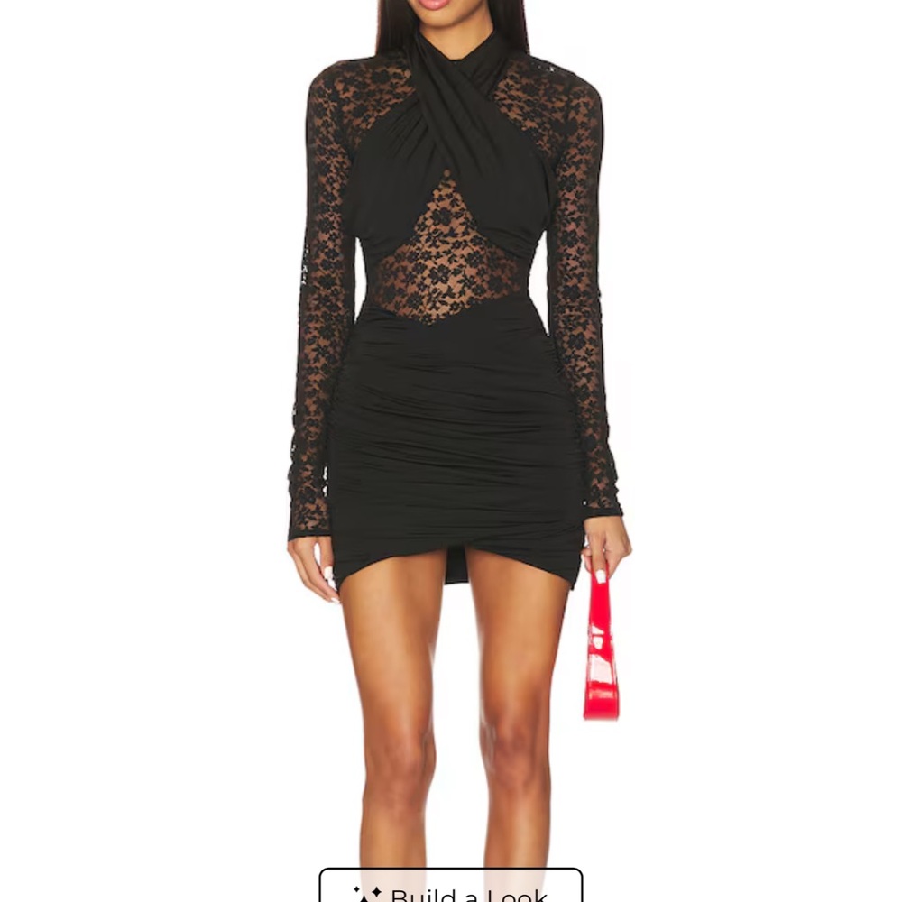 Sachi Mini Dress in Black